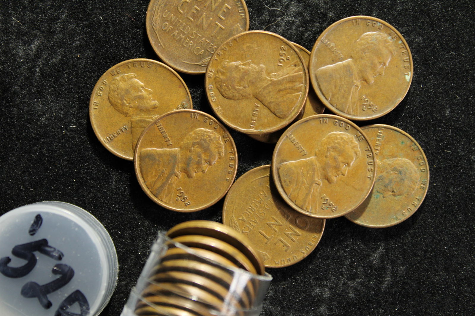 50 - 1952-D Lincoln Wheat Cents (1 of 2)