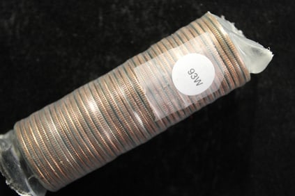 40- 1999-P Delaware State Quarters in a Shrink Wrapped Bank Roll