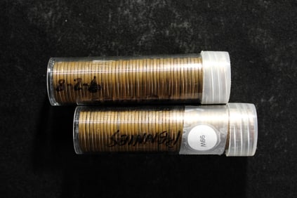 100 - 1956 P&D Lincoln Wheat Cents