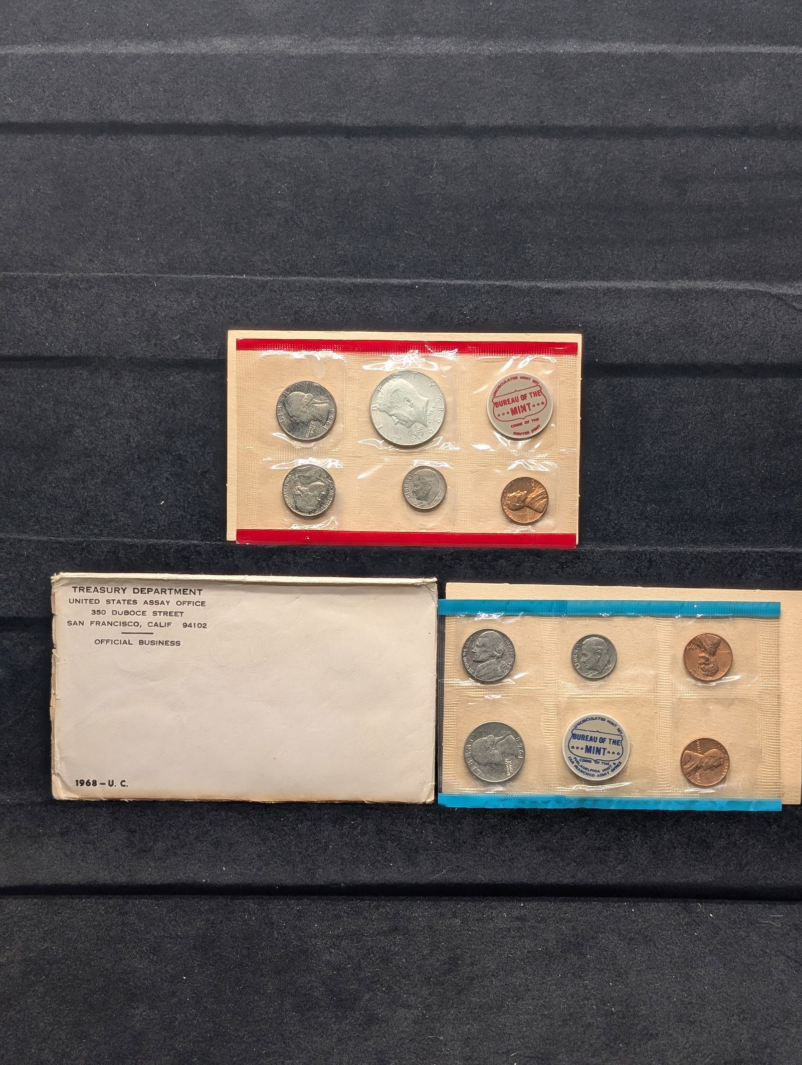 1968 P&D UNC. U.S. Mint Set- w/OGP (1 of 5)
