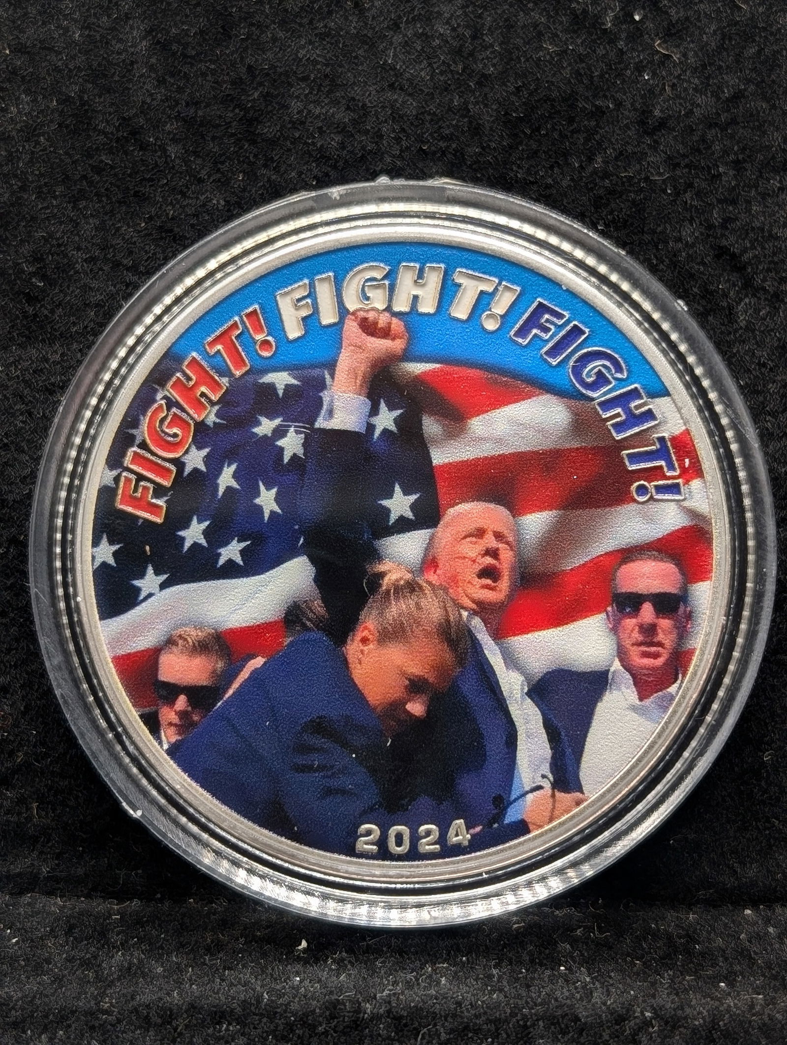 Historic Trump Token (FIGHT-FIGHT-FIGHT), New, Own History! (1 of 2)