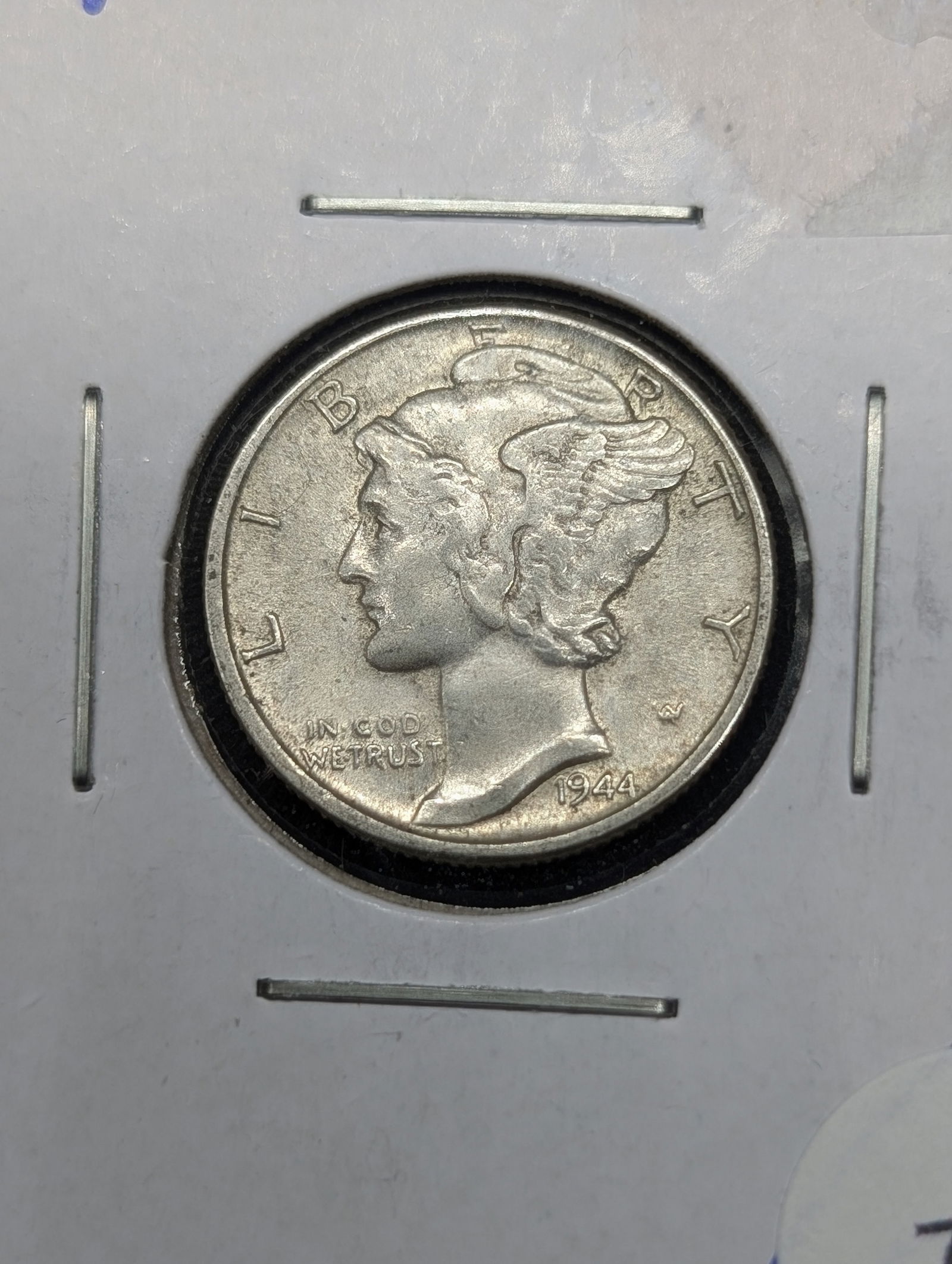 1944 GEM BU Mercury Dime. WWII Era (1 of 3)