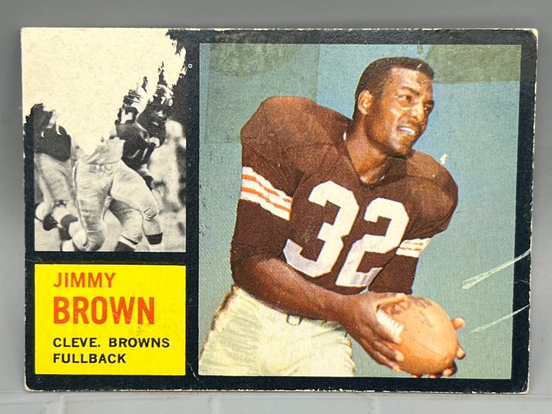 1962 Topps Jim Brown #28 (1 of 2)
