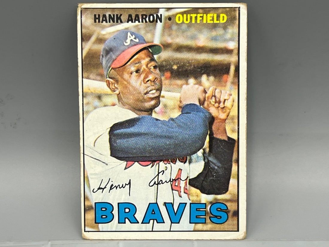 1967 Topps Hank Aaron #250 (1 of 2)