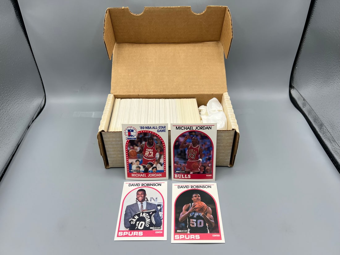 1989 Hoops Basketball Complete Set W/ David Robinson RCs (1 of 3)