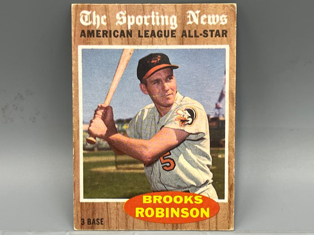 1962 Topps Brooks Robinson All Star #468 (1 of 2)