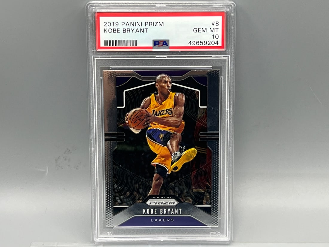 2019 Panini Prizm Kobe Bryant #8 PSA Gem Mint 10 (1 of 2)