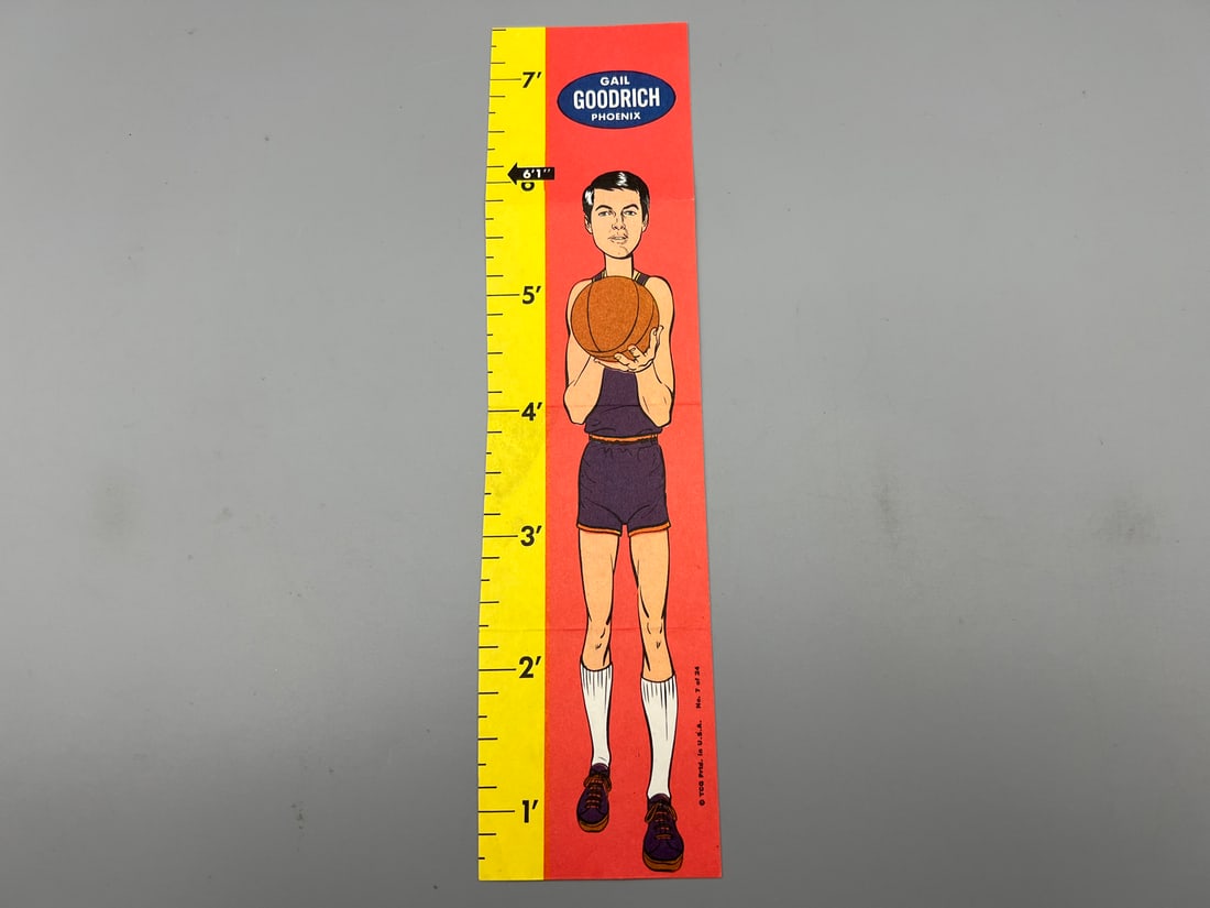 1969-70 Topps Rulers Gail Goodrich RC #7 (1 of 2)