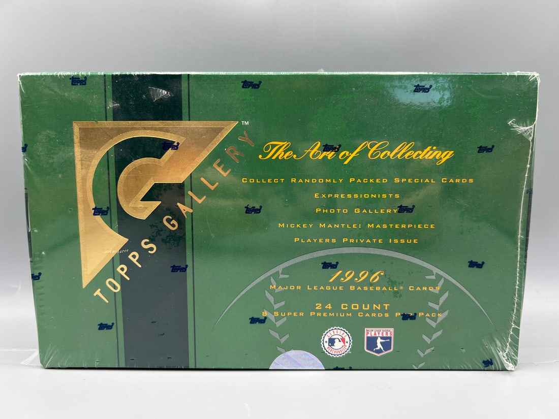 1996 Topps Gallery Baseball Sealed Hobby Box: 1996 Topps Gallery Baseball Sealed Hobby Box