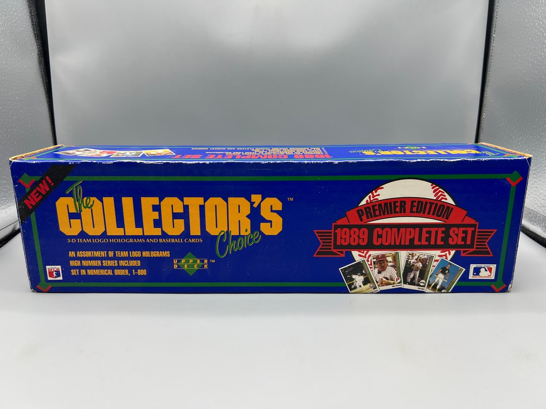 1989 Upper Deck Baseball Complete Factory Sealed Set - RCs of Ken Griffey Jr, Randy Johnson, Craig (1 of 4)