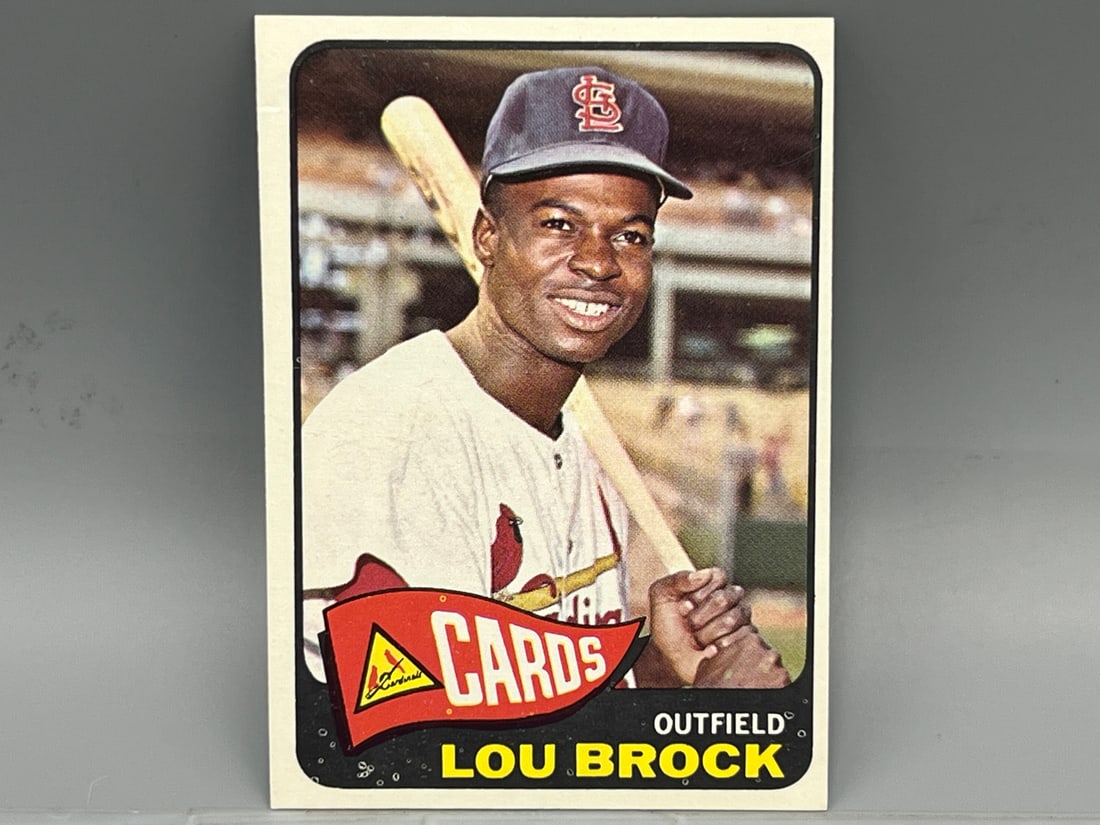 1965 Topps Lou Brock #540: 1965 Topps Lou Brock #540