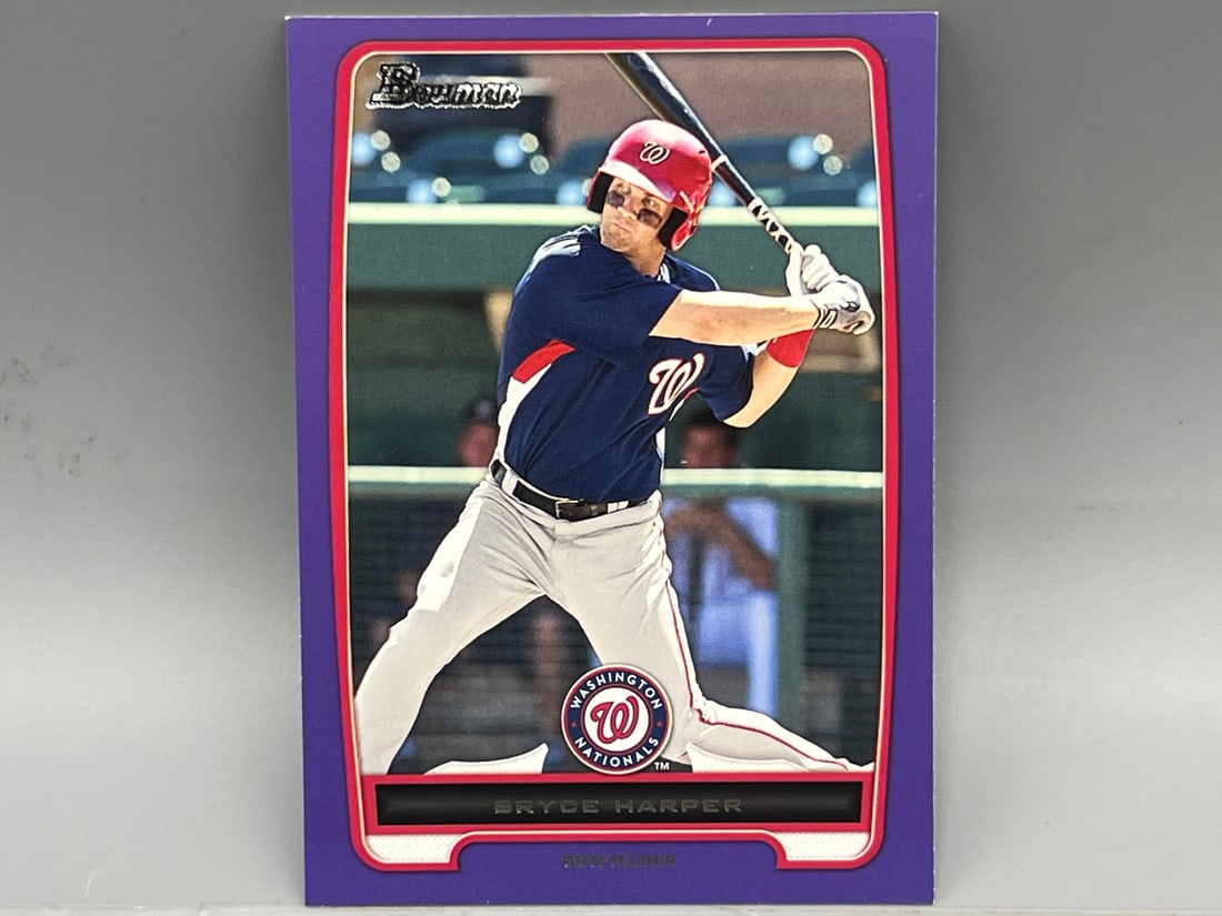 2012 Bowman Bryce Harper Purple Prospect/RC #BP10 (1 of 2)