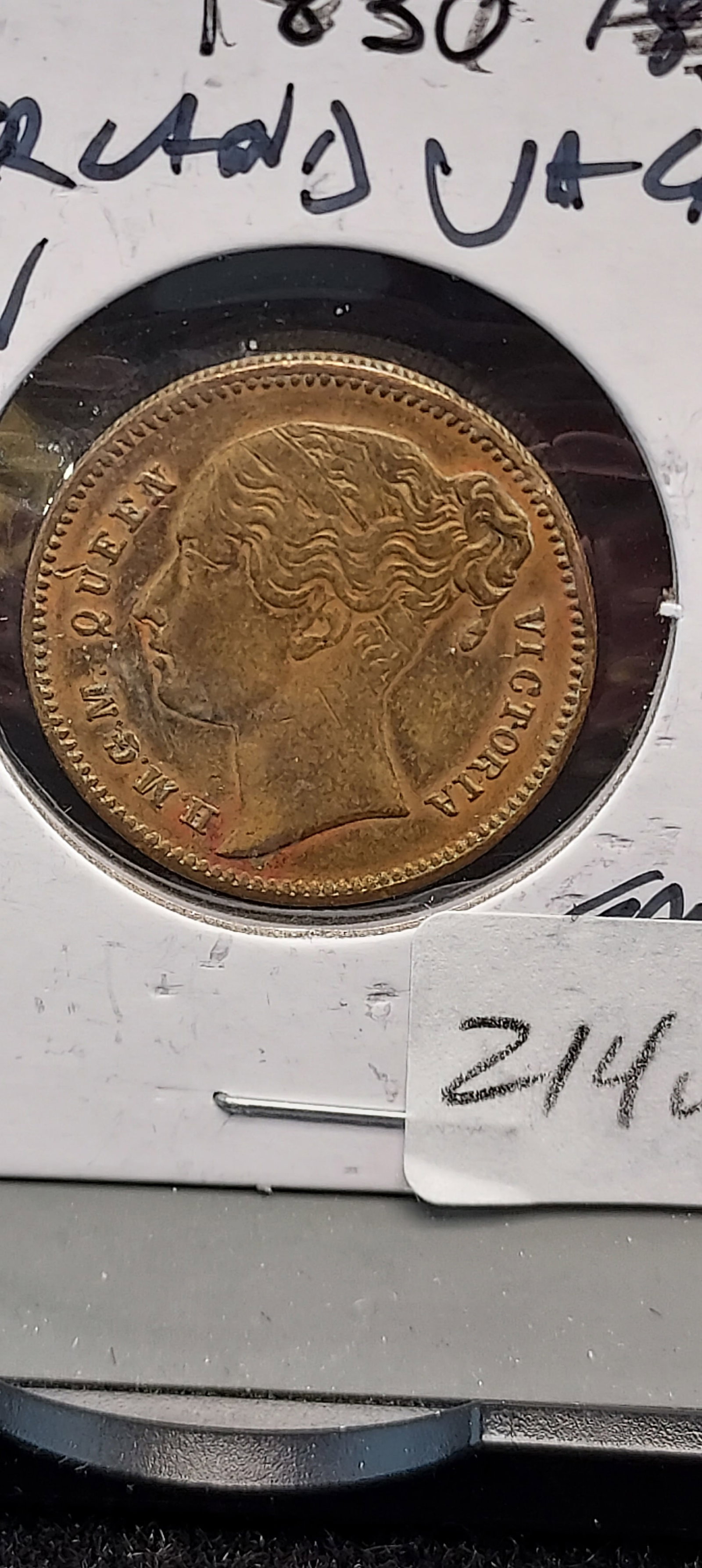 1830 Great Britain Cumberland Jack Token: 1830 Great Britain Cumberland Jack Token