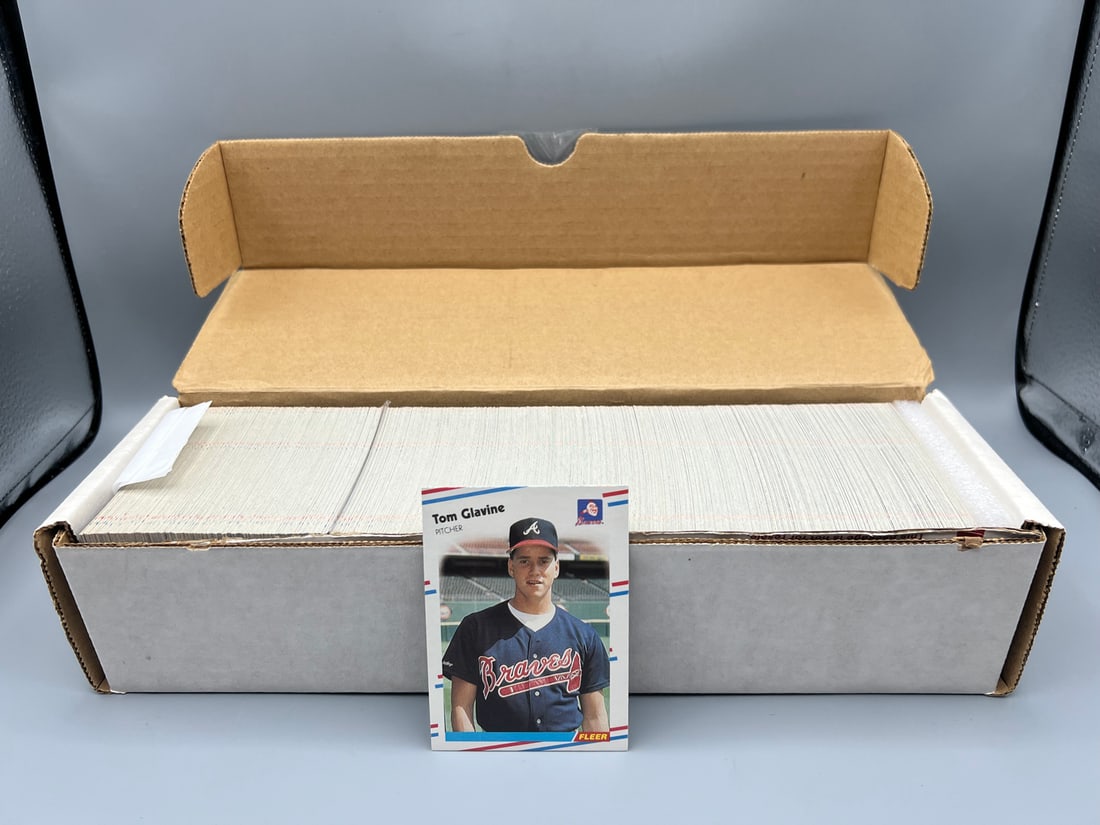 1988 Fleer Baseball Complete Set W/ Tom Glavine RC (1 of 3)