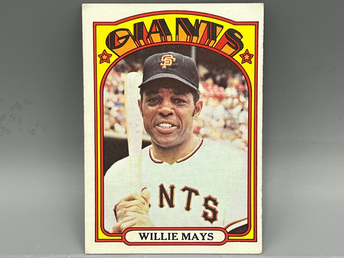 1972 Topps Willie Mays #49: 1972 Topps Willie Mays #49