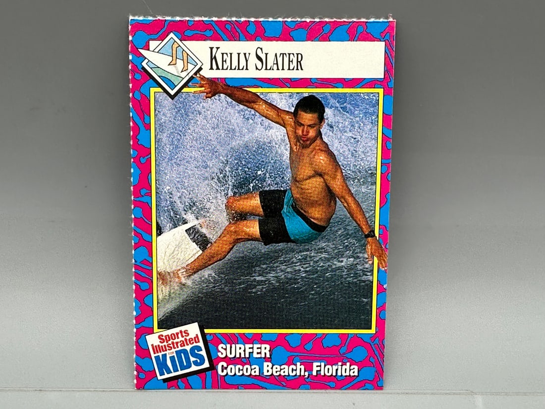1993 Sports Illustrated For Kids Kelly Slater RC #175 - Surfing GOAT: 1993 Sports Illustrated For Kids Kelly Slater RC #175 - Surfing GOAT