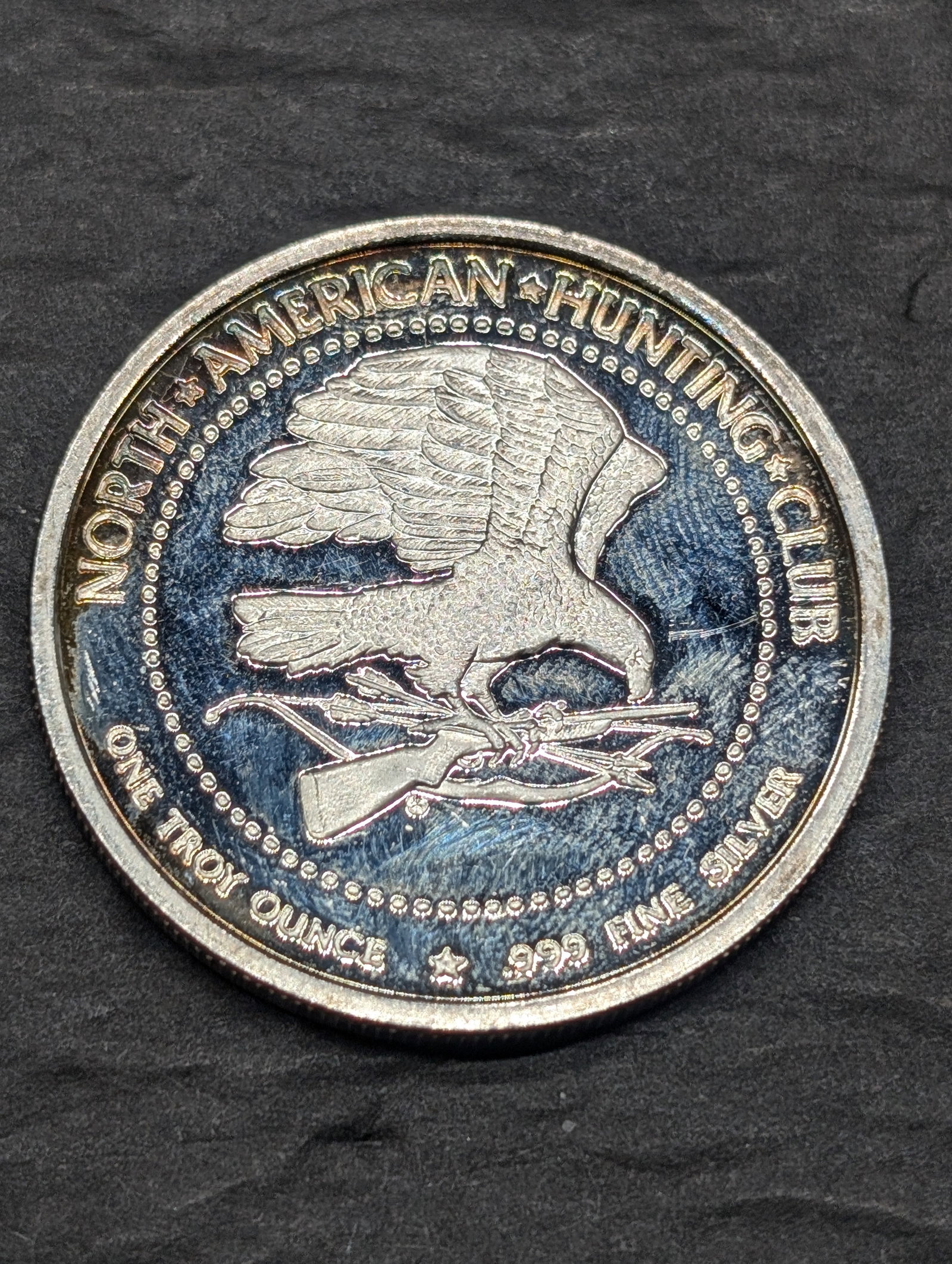 1 Oz. .999 FINE SILVER North American Big Game - Polar Bear Designed Round: 1 Oz. .999 FINE SILVER North American Big Game - Polar Bear Designed Round