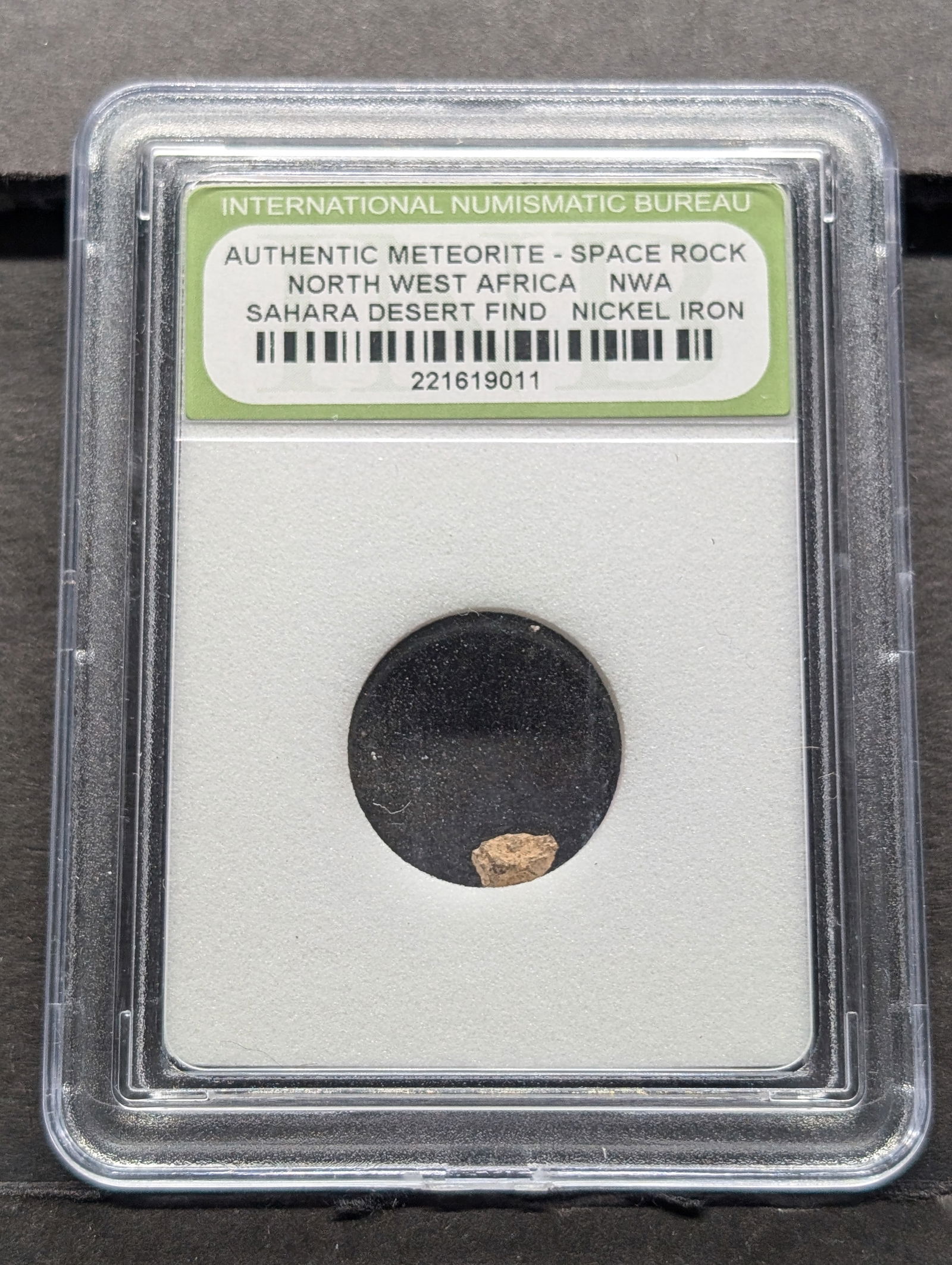 Authentic Meteorite Space Rock - North West Africa - Sahara Desert Find - Nickel Iron (1 of 3)