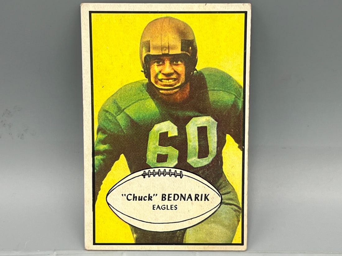 1953 Bowman #24 Chuck Bednarik (1 of 2)
