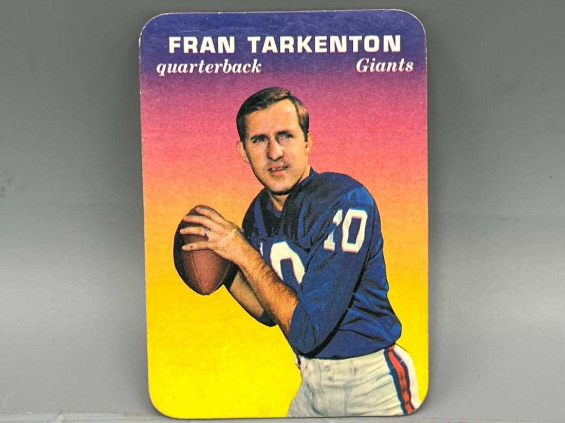 1970 Topps Super Glossy #15 Fran Tarkenton: 1970 Topps Super Glossy #15 Fran Tarkenton