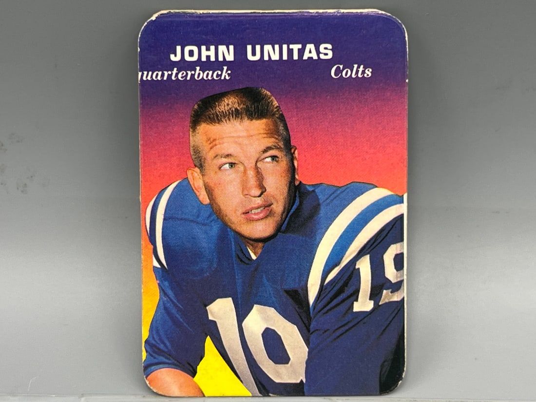 1970 Topps Super Glossy #2 Johnny Unitas (1 of 2)