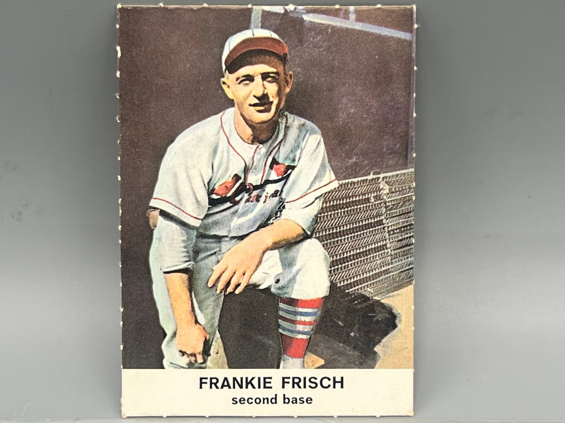1961 Golden Press #19 Frankie Frisch Set Break: 1961 Golden Press #19 Frankie Frisch Set Break