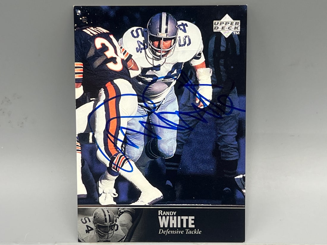 1997 Upper Deck NNL Legends Randy White Auto (1 of 2)