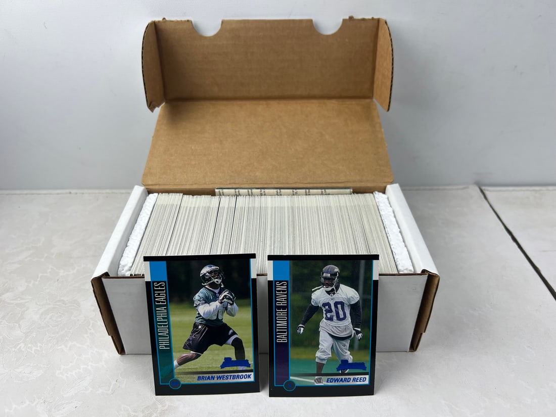2002 Bowman Football Complete Set W/ Brian Westbrook RC & Ed Reed RC (1 of 3)