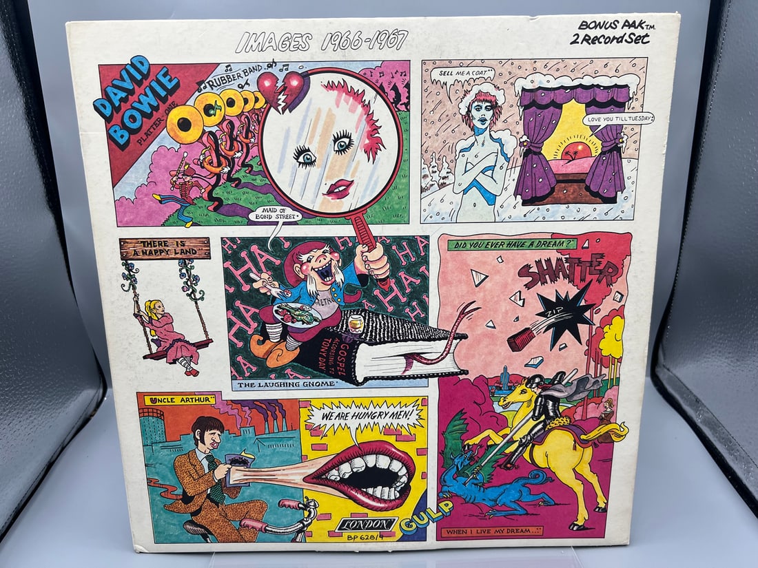 1973 David Bowie Images 1966-1967 Vinyl Album - BP 628/9 (1 of 5)