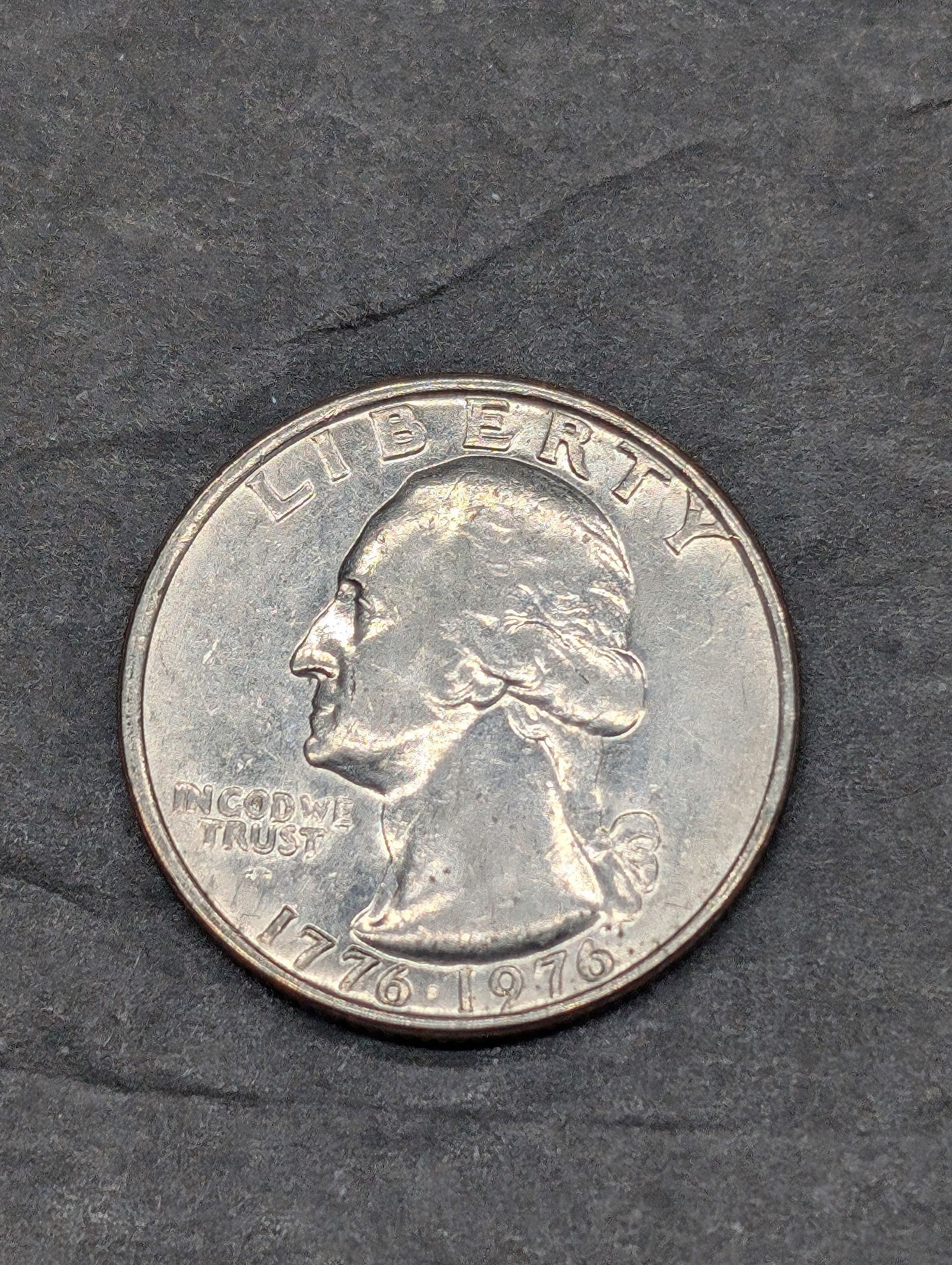 1976 GEM BU Washington Quarter. Bicentennial Year. Drummer Boy Rev. (1 of 2)