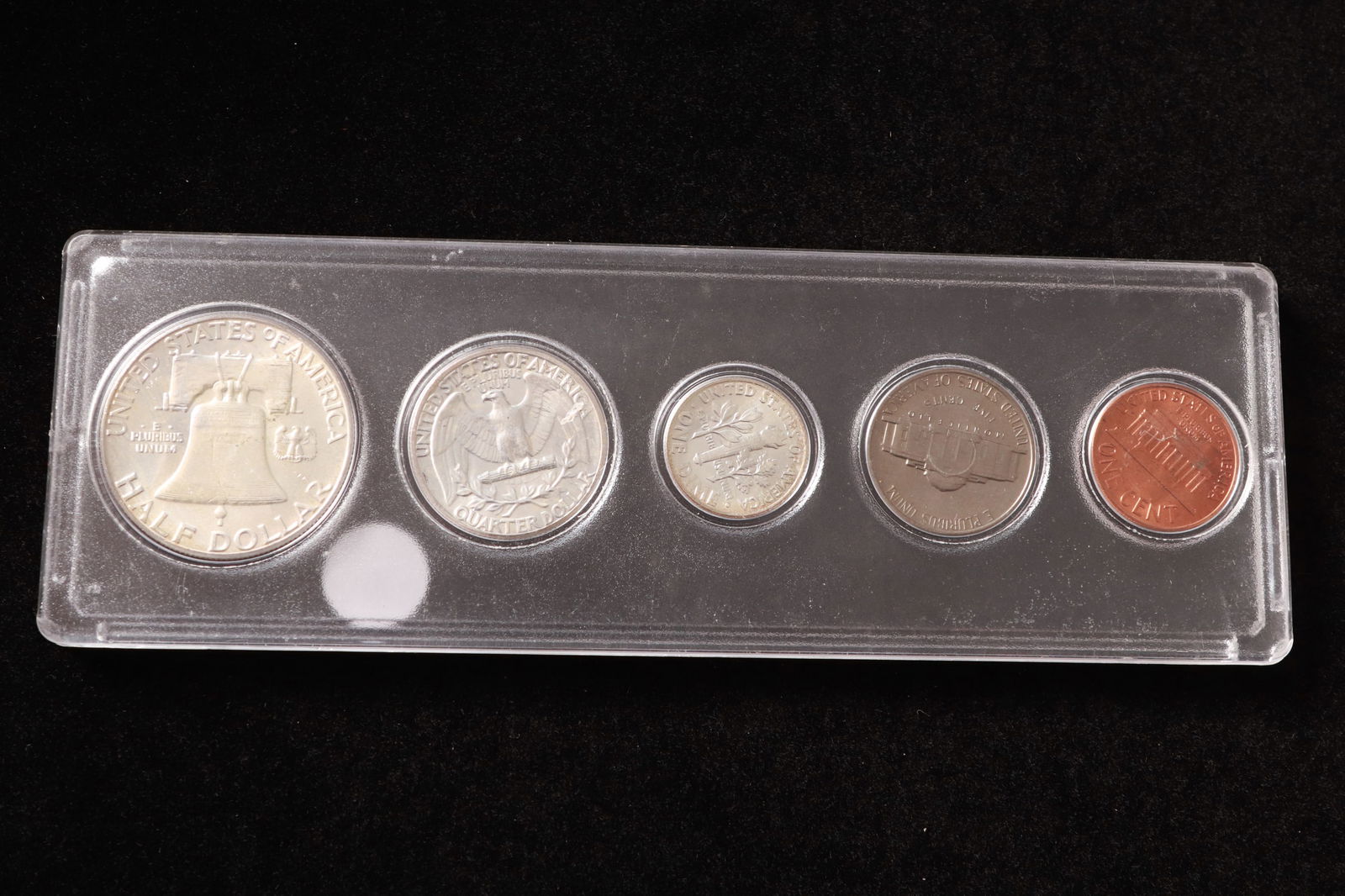 1963-P United States Uncirculated Year Set w/ Three 90% Silver Coins (1 of 11)