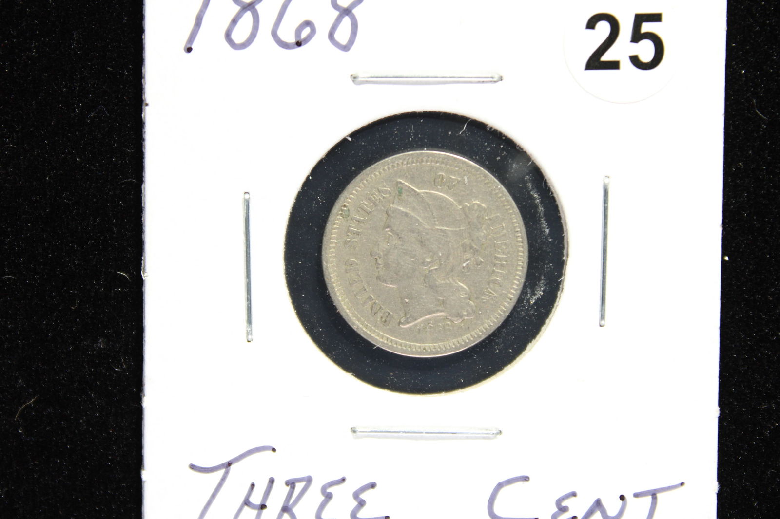 1868 3 Cent Nickel (1 of 2)