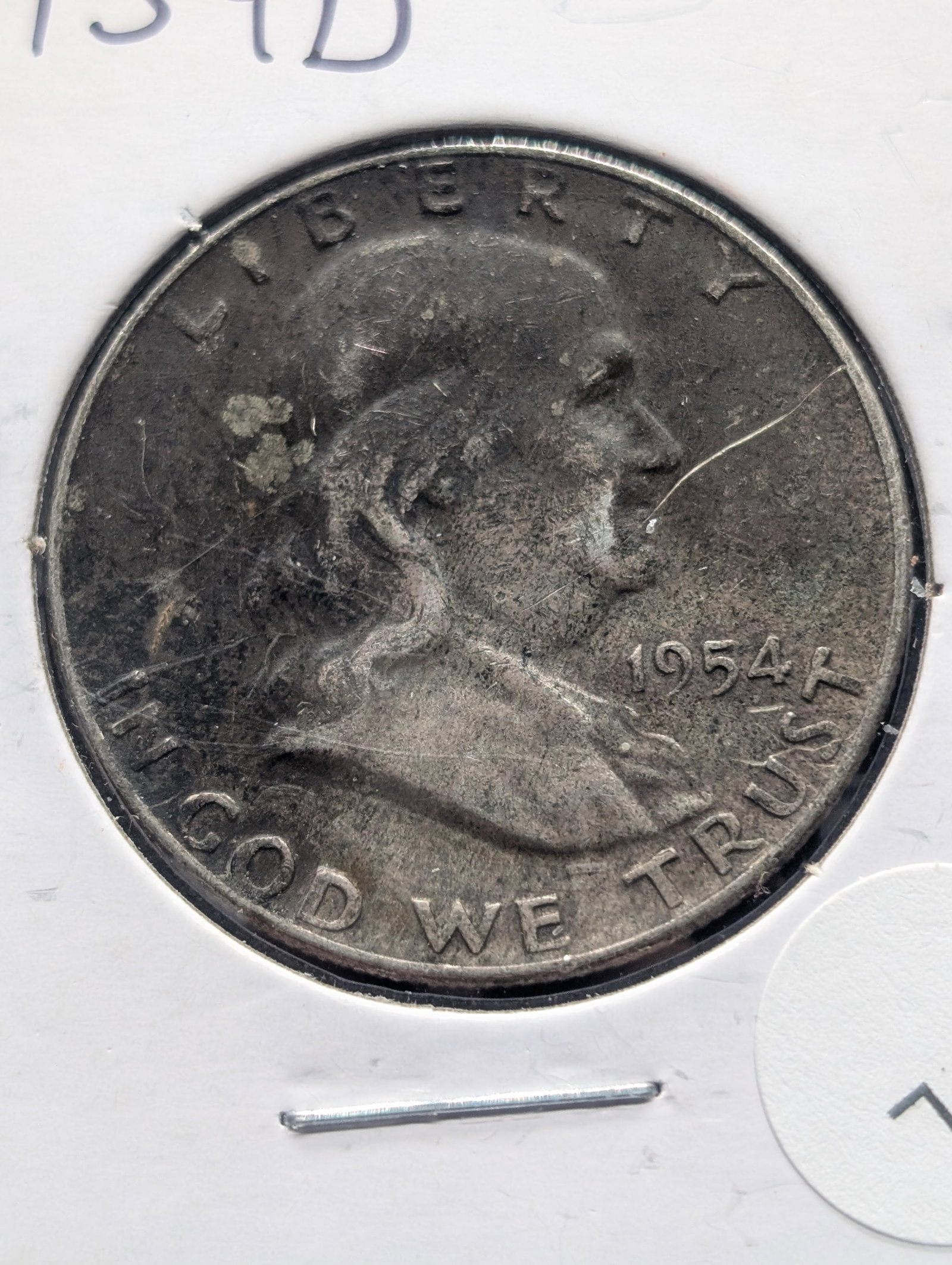 1954 D Franklin Half Dollar: 1954 D Franklin Half Dollar