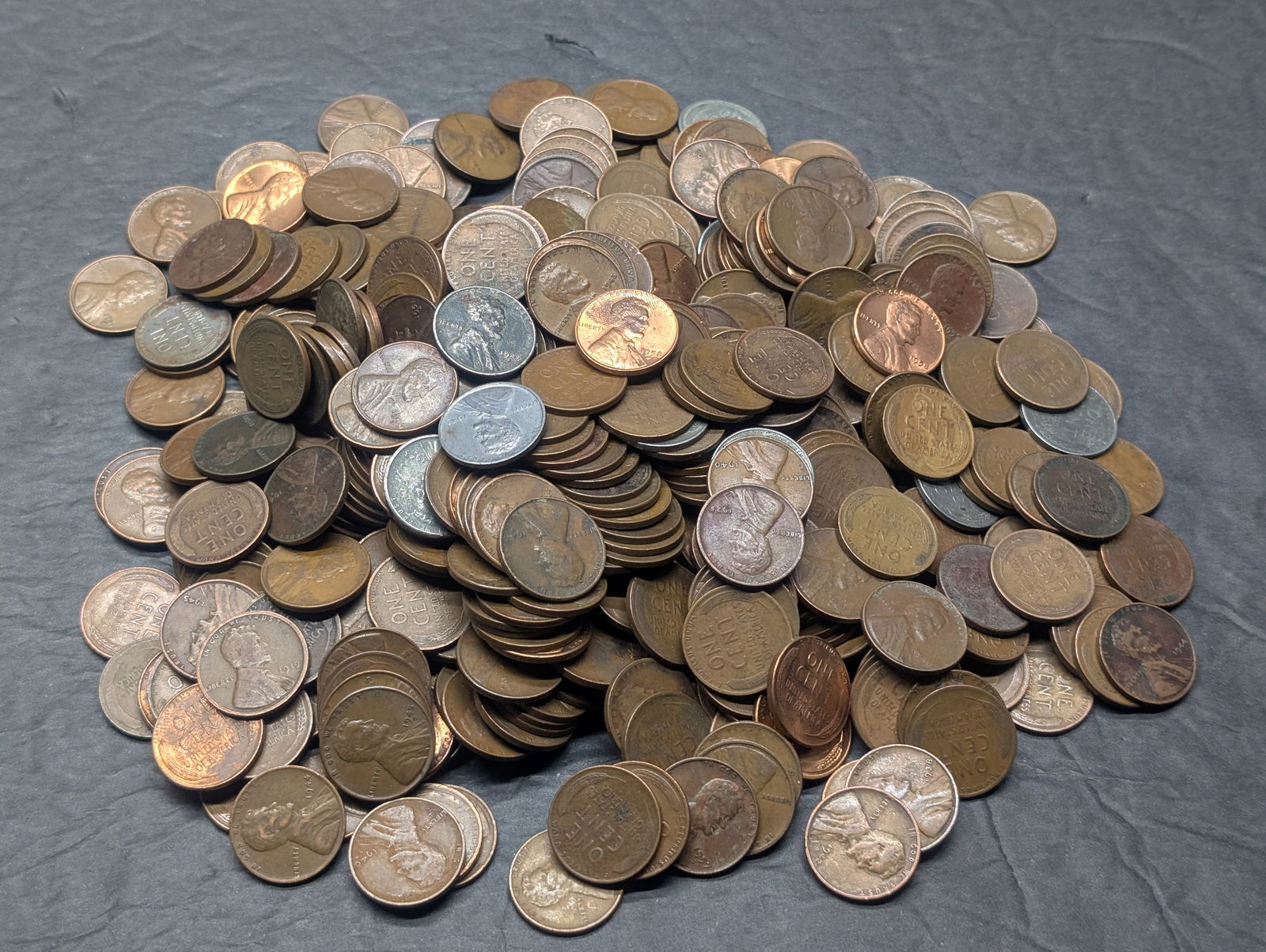 500 Wheat Pennies (1 of 5)