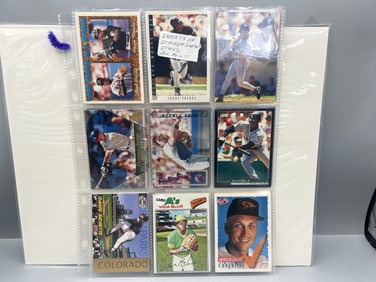 Lot of (18) Assorted Baseball Cards W/ Stars - Varying Conditions