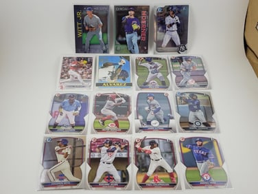 Lot of (15) Modern Rookie / Prospect Cards