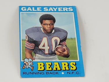 1971 Topps Football #150 Gale Sayers