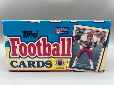 1989 Topps Football Factory Sealed Set