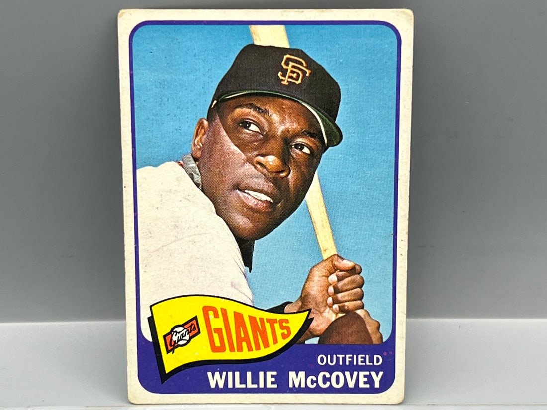 1965 Topps Willie McCovey #176: 1965 Topps Willie McCovey #176