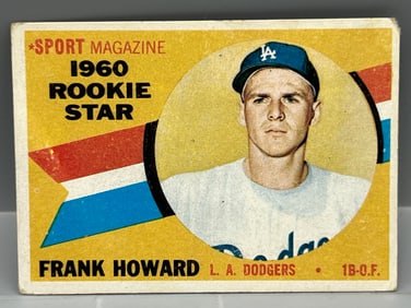 1960 Topps Frank Howard RC #132