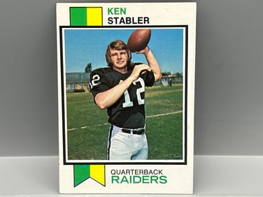 1973 Topps Ken Stabler RC #487