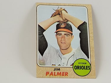 1968 Topps Baseball #575 Jim Palmer