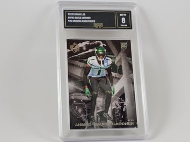 2022 Chronicles Gridiron Kings #20 Ahmad "Sauce" Gardner RC - Slabbed by GMA