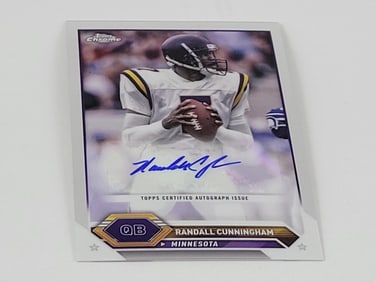 2023 Topps Composite Topps Chrome Autographs Randall Cunningham