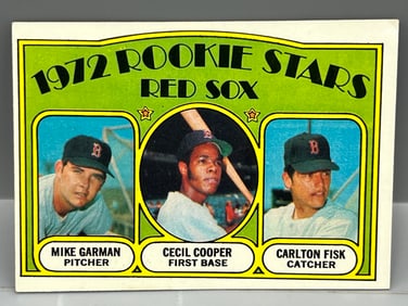 1972 Topps Carlton Fisk RC #79