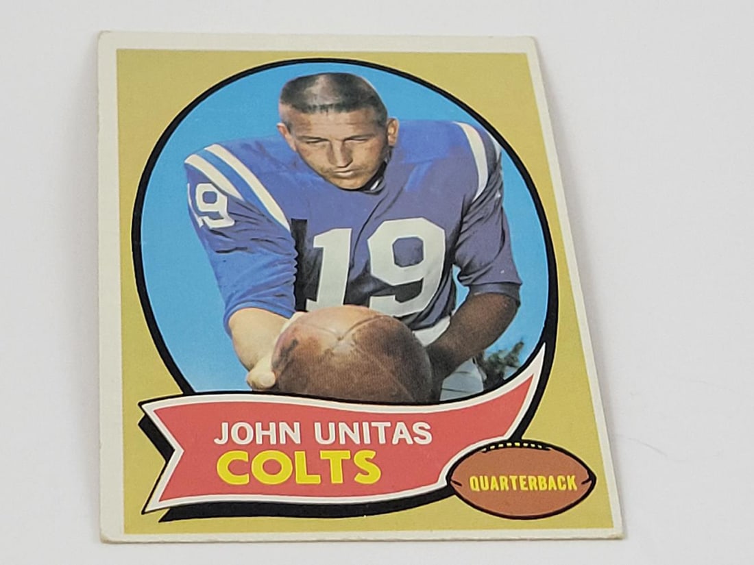 1970 Topps Football #180 Johnny Unitas (1 of 2)