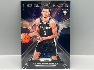 2023-24 Panini Prizm Victor Wembanyama Deep Space RC Insert #1