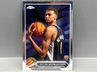 2024 Topps Chrome Victor Wembanyama RC #1