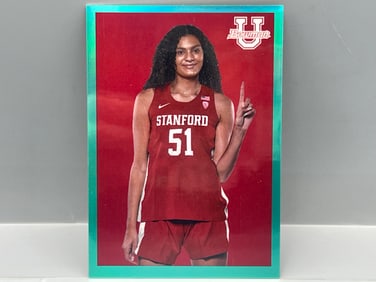 2022-23 Bowman University Lauren Betts RC Aqua Holo #142/150