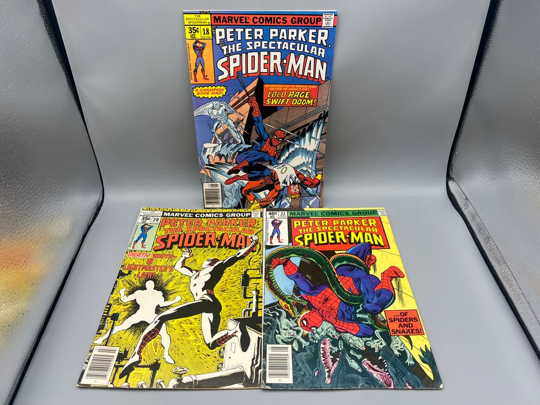 The Spectacular Spider-Man #18, #20, & #33 - Rare Regional Mark Jewelers Insert In Comic #20 (1 of 10)